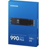 SAMSUNG 990 EVO Plus, 2 TB SSD MZ-V9S2T0BW, PCIe 4.0 x4 / 5.0 x2, NVMe 2.0, M.2 2280