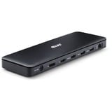 Club 3D Thunderbolt 4 12-in-1 Dock dockingstation Zwart