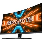 GIGABYTE M32QC Gaming monitor 32" Curved  Zwart, 2x HDMI, DisplayPort, 165 Hz