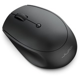 JLab Go Wireless Mouse Zwart, 800 - 1600dpi, Bluetooth 5 / 2.4 GHz