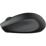 JLab Go Wireless Mouse Zwart, 800 - 1600dpi, Bluetooth 5 / 2.4 GHz