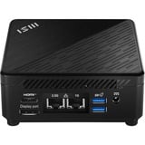 MSI Cubi 5 12M-405BEU barebone Zwart | Core i7-1255U | UHD Graphics