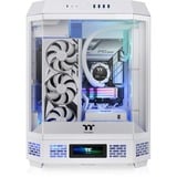 Thermaltake The Tower 600 - Snow midi tower behuizing Wit | 4x USB-A | 1x USB-C | Tempered Glass