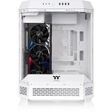 Thermaltake The Tower 600 - Snow midi tower behuizing Wit | 4x USB-A | 1x USB-C | Tempered Glass