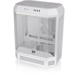 Thermaltake The Tower 600 - Snow midi tower behuizing Wit | 4x USB-A | 1x USB-C | Tempered Glass