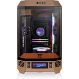 Thermaltake The Tower 300 - Gravel Sand mini tower behuizing Bruin | 3x USB-A | Tempered Glass