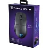 Turtle Beach Pure Air gaming muis Zwart, USB-C / 2,4GHz / Bluetooth, 50 - 26000 Dpi, RGB