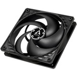 ARCTIC P12 PWM PST case fan Zwart, 4-pin PWM aansluiting