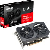 ASUS DUAL Radeon RX 7600 OC grafische kaart 1x HDMI, 3x DisplayPort 