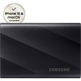 Alternate SAMSUNG Portable T9, 2 TB externe SSD Zwart, USB-C 3.2 (20 Gbit/s) aanbieding