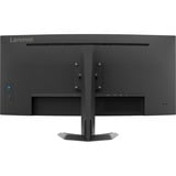 Lenovo G34w-30 34" UltraWide gaming monitor Zwart, 170 Hz (Overclock), HDMI, DisplayPort, Audio, AMD FreeSync