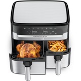 Tefal Easy Fry & Grill Dual EY905D 8.3L XXL heteluchtfriteuse Roestvrij staal/zwart, 8.3L