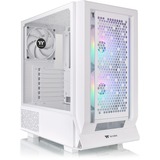 Thermaltake Ceres 350 MX - Snow midi tower behuizing Wit | 2x USB-A | 1x USB-C | RGB | Tempered Glass