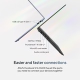 ASUS VivoBook S 16 OLED (S5606MA-MX028W) 16"  laptop Zwart | Ultra 7 155H | Arc Graphics | 16 GB | 1 TB SSD