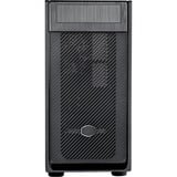 Cooler Master Elite 300 mini tower behuizing Zwart | 2x USB-A | Window