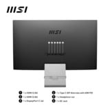 MSI Modern MD271UL 27" 4K UHD monitor Grijs, 2x HDMI, DisplayPort, USB-C (DP Alt+65W PD)