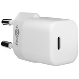 goobay Lightning/USB-C PD oplaad set Nano (20 W)  Wit, 1 meter