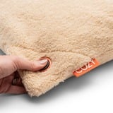 Cozy Una Woolly 45 x 45 cm draadloos warmtekussen Lichtbeige, Powerbank 5000 mAh