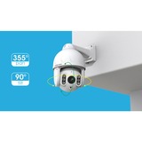 Foscam SD8EP, 4K/8MP PoE PTZ buiten beveiligingscamera Wit