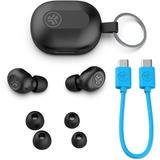 JLab Jbuds Mini Wireless headphones in-ear oortjes Zwart, Bluetooth 5.3