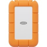 LaCie Rugged Mini 4 TB externe SSD Oranje/zilver, USB-C 3.2 Gen 2x2 (20 Gbit/s)