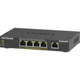 Netgear 5-port Gigabit Ethernet PoE+ Unmanaged Switch (GS305PP)  Zwart