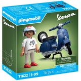 PLAYMOBIL Vespa - 71622 1969 Vespa 150 Sprint Veloce, blauw Constructiespeelgoed 71622