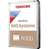 Toshiba N300 10 TB harde schijf SATA 6 Gb/s, 3,5"