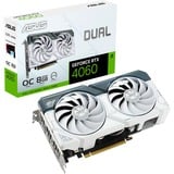 ASUS DUAL GeForce RTX 4060 OC White grafische kaart 1x HDMI, 3x DisplayPort, DLSS 3