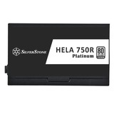 SilverStone HELA 750R Platinum, 750 Watt voeding  Zwart, 1x 12VHPWR, 4x PCIe, kabelmanagement