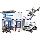 PLAYMOBIL Action Heroes - Politiestation met voertuigen Constructiespeelgoed 71602