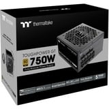 Thermaltake Toughpower GT 750W voeding  Kabelmanagement, 4x PCIe, 1x 12VHPWR