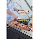 Barbecook Premium buddy voor gasbarbecue met werkblad kast Zwart/roestvrij staal