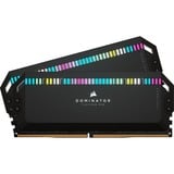 Corsair 32 GB DDR5-6000 Kit werkgeheugen Zwart, CMT32GX5M2B6000C30, Dominator Platinium RGB, XMP