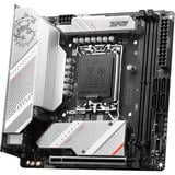 MSI MPG B760I EDGE WIFI socket 1700 moederbord Zilver, RAID, 2.5 Gb-LAN, WLAN, BT, Sound, Mini-ITX