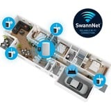 Swann AllSecure4K Wireless Security Kit met 2x Wire-Free Cameras & NVR Tower Wit/zwart