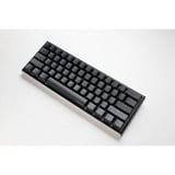 Ducky One 2 Pro Mini Classic, gaming toetsenbord Zwart, US lay-out, Cherry MX Silent Red, RGB led, Double-shot PBT, QUACK Mechanics, 60%