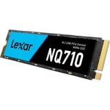 Lexar NQ710, 2 TB SSD Zwart/blauw, PCIe 4.0 x4, NVMe 1.4, M.2 2280