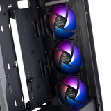 SilverStone FARA 514X midi tower behuizing Zwart | 2x USB-A | 1x USB-C | RGB | Tempered Glass