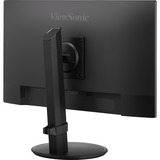 ViewSonic VG2408A 24" monitor Zwart, 1x HDMI, 1x DisplayPort, USB-C, USB-A, sound, 100 Hz