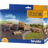 bruder bworld Logistiek accessoire set Decors 02415