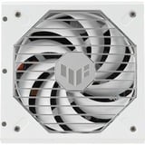 ASUS TUF Gaming 1000W Gold White Edition voeding  Zwart, 4x PCIe, Full kabelmanagement, 1x 12VHPWR