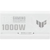 ASUS TUF Gaming 1000W Gold White Edition voeding  Zwart, 4x PCIe, Full kabelmanagement, 1x 12VHPWR