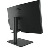 BenQ PD2705U 27" 4K UHD monitor Donkergrijs, 1x HDMI, 1x DisplayPort, USB-C, USB-A, USB-B, HDR10