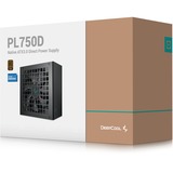 DeepCool PL750D, 750 Watt voeding  Zwart, 3x PCIe, 12VHPWR