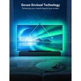 Govee Envisual TV Backlight T2 sfeerverlichting 10 meter, RGBIC, Wifi, Bluetooth, voor 75 - 85 inch tv's