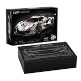 CaDA Master - V12 Hypercar Constructiespeelgoed C61053W, Schaal 1:8