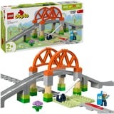 DUPLO Stad - Treinbrug en rails - uitbreidingsset Constructiespeelgoed