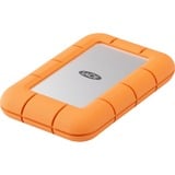 LaCie Rugged Mini 1 TB externe SSD Oranje/zilver, USB-C 3.2 Gen 2x2 (20 Gbit/s)