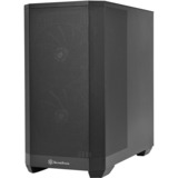 SilverStone SETA H2M midi tower behuizing Zwart | 2x USB-A | 1x USB-C